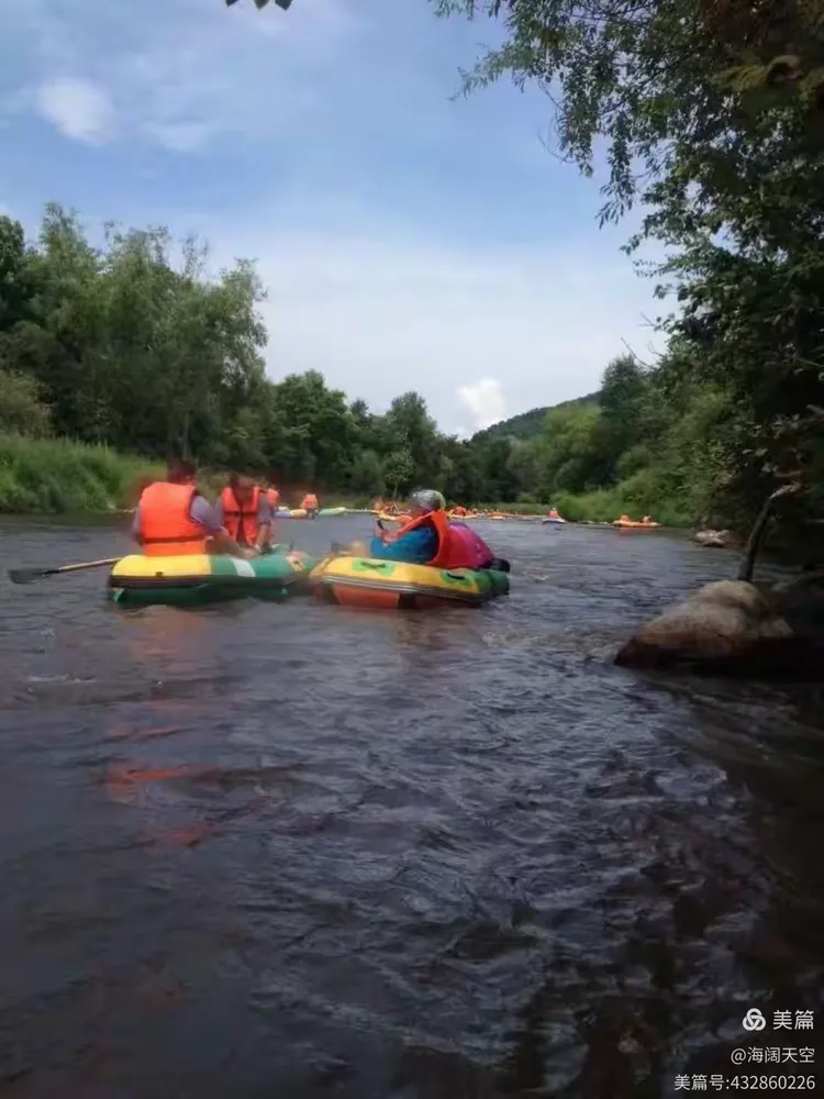 快乐舞群方正响水河龙江第一漂鸳鸯峰二日游2016.6.23